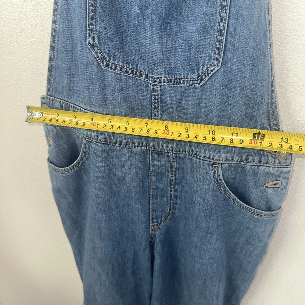 Hollister High Rise Vintage Overall Denim Straight Leg Size‎ S